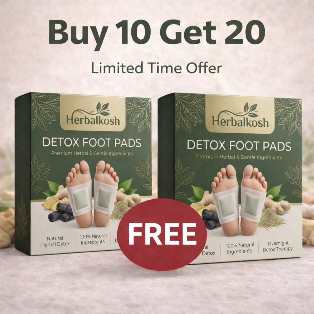 Herbal & Gentle Ingredient Detox Foot Pads (HK) (BUY 10 GET 20 FREE )
