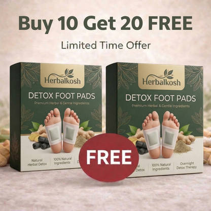 Herbal Detox Foot Patches (HK) (BUY 10 GET 20 FREE )